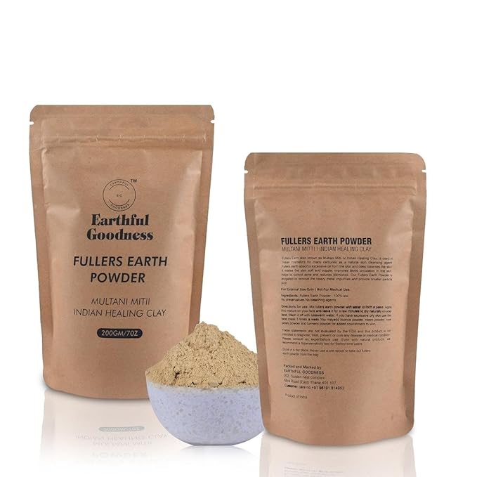 100% Natural Multani Mitti Powder - 200g